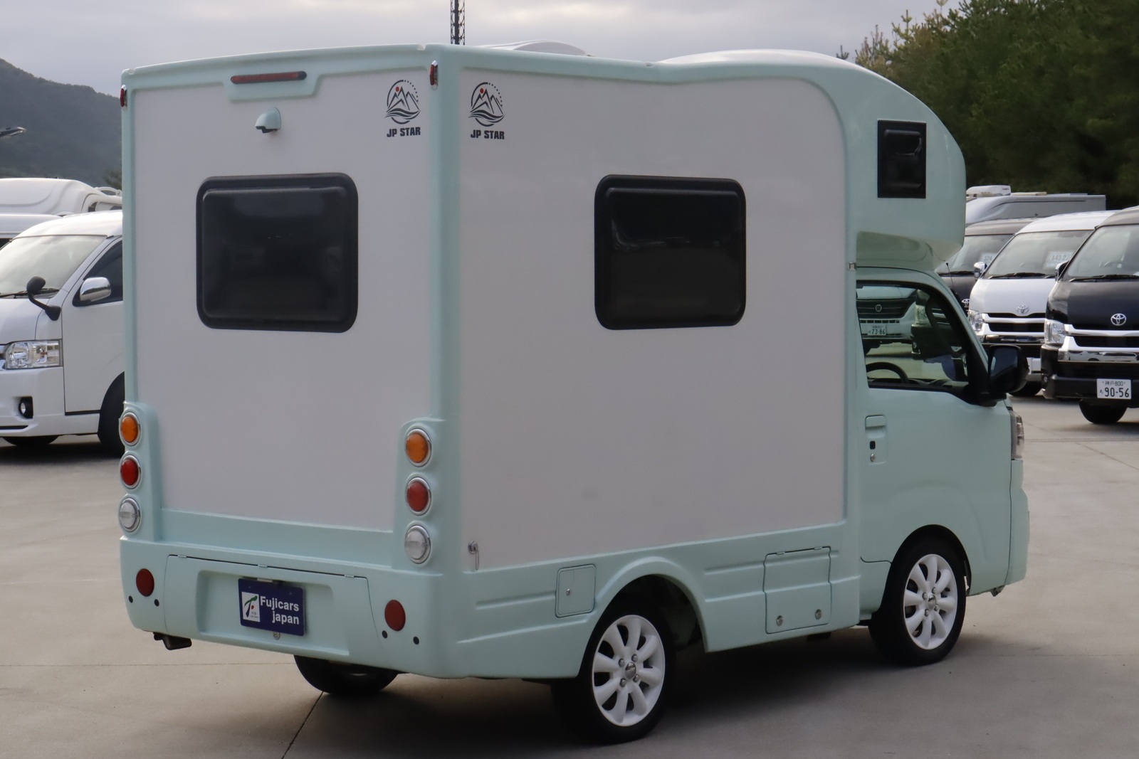 キャンピングカー 軽キャンパー ﾊｲｾﾞｯﾄ JPｽﾀｰ ﾊｯﾋﾟｰ1+ 4WD