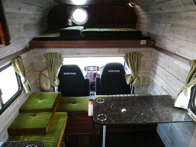 キャンピングカー キャブコン ﾐｽﾃｨｯｸ ﾚｼﾞｽﾄﾛｱｳﾙ　DCｸｰﾗｰ　FFﾋｰﾀｰ