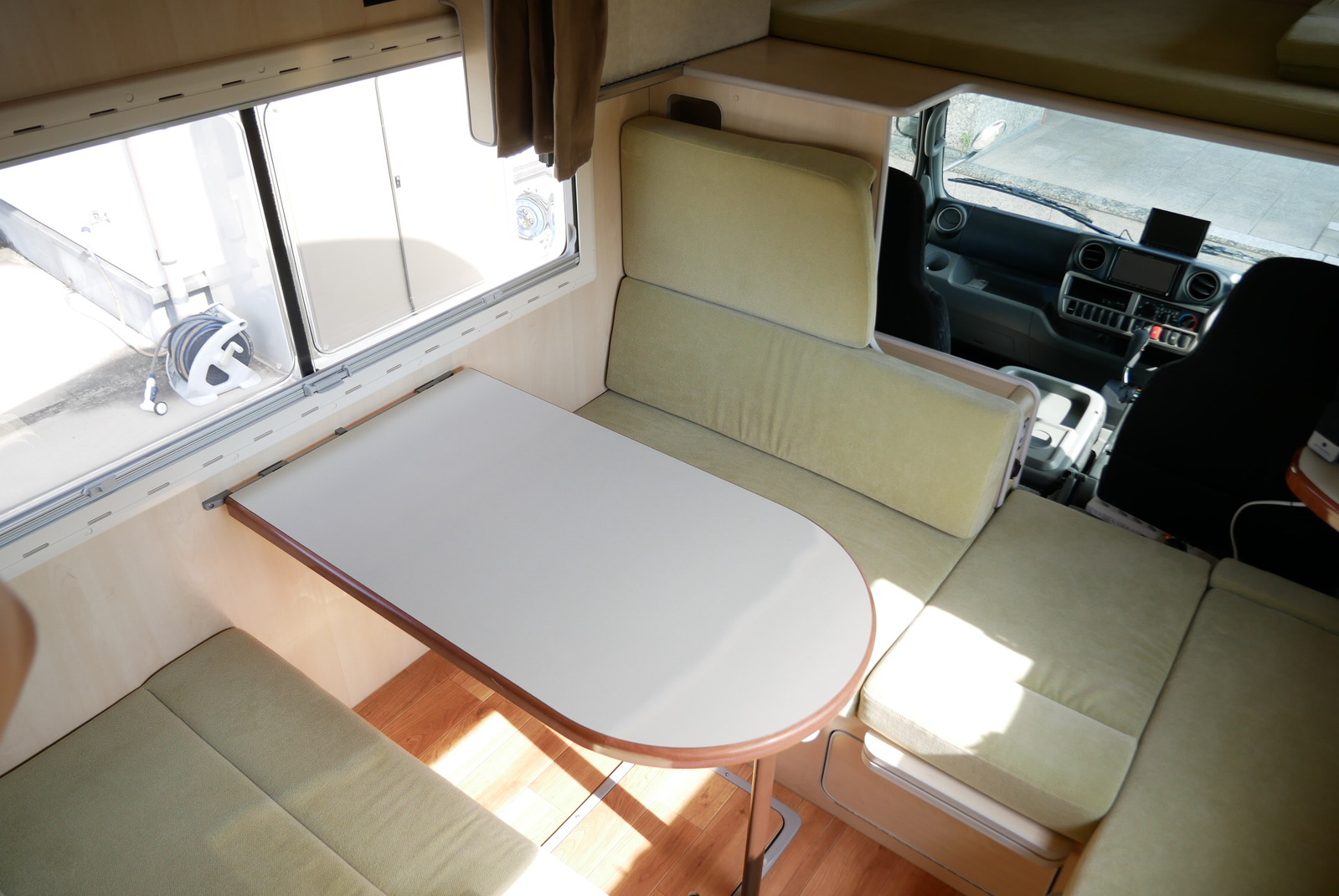 キャンピングカー キャブコン ｶﾑﾛｰﾄﾞﾊﾞﾝﾃｯｸ ｺﾙﾄﾞﾘｰﾌﾞｽ 家庭用ｴｱｺﾝ