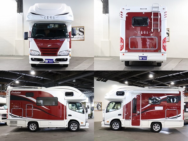 キャンピングカー キャブコン ｶﾑﾛｰﾄﾞ ﾅｯﾂｸﾚｱ5.3Xｴﾎﾞ 4WD　FF　AC