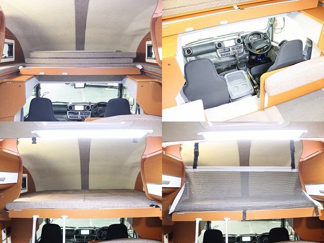 キャンピングカー キャブコン ｶﾑﾛｰﾄﾞ ﾅｯﾂｸﾚｱ5.3Xｴﾎﾞ 4WD　FF　AC