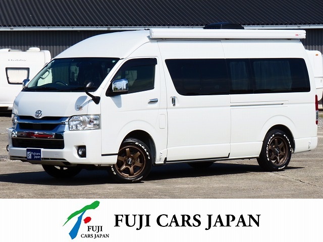 キャンピングカー バンコン ハイエース レグビィ プラスDD 家庭用エアコン4WD