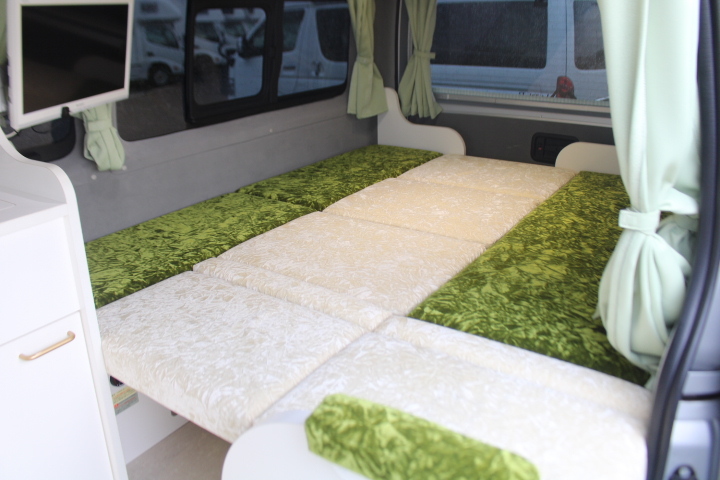 キャンピングカー バンコン ｷｬﾝﾊﾟｰ鹿児島 ﾊﾞｰｽ 家庭用ｴｱｺﾝ ﾘﾁｳﾑBT