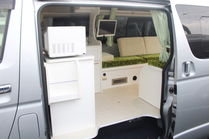 キャンピングカー バンコン ｷｬﾝﾊﾟｰ鹿児島 ﾊﾞｰｽ 家庭用ｴｱｺﾝ ﾘﾁｳﾑBT