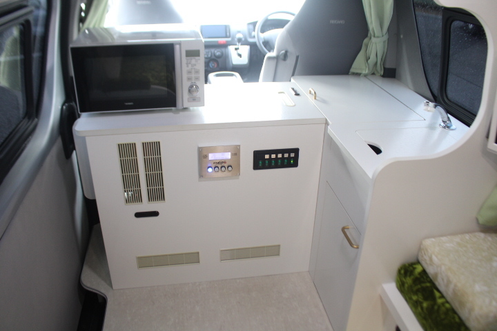 キャンピングカー バンコン ｷｬﾝﾊﾟｰ鹿児島 ﾊﾞｰｽ 家庭用ｴｱｺﾝ ﾘﾁｳﾑBT