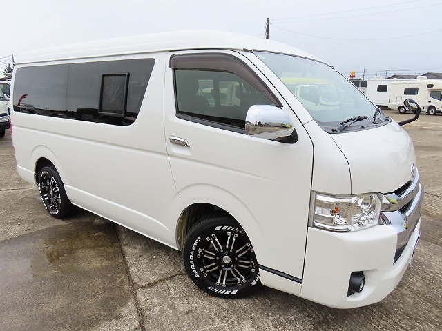 キャンピングカー バンコン ﾊｲｴｰｽ FOCS DS　3ﾅﾝﾊﾞｰ登録　ｿｰﾗｰ1枚