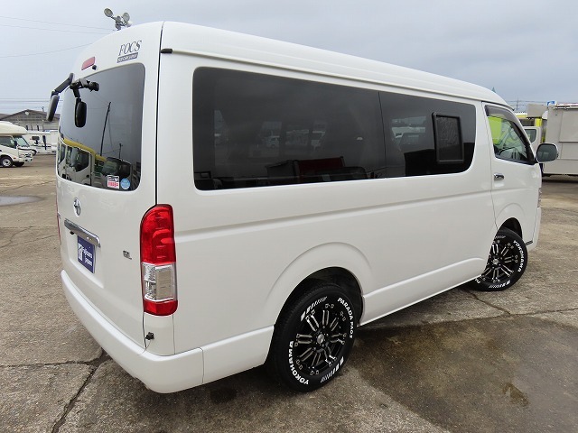 キャンピングカー バンコン ﾊｲｴｰｽ FOCS DS　3ﾅﾝﾊﾞｰ登録　ｿｰﾗｰ1枚