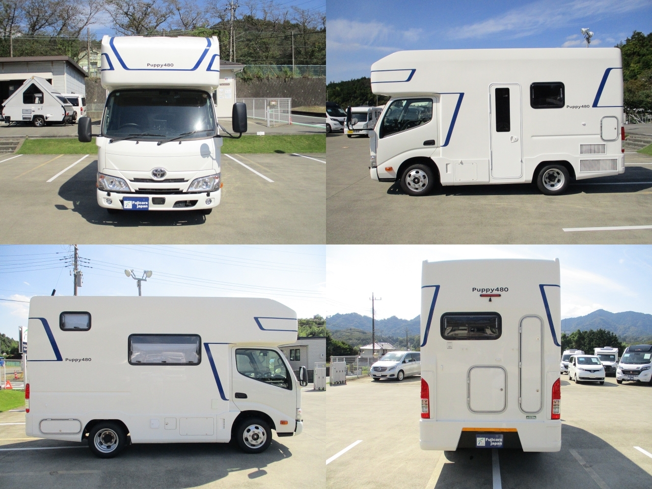 キャンピングカー キャブコン ｶﾑﾛｰﾄﾞ ｷｬﾝﾊﾟｰ厚木ﾊﾟﾋﾟｰ480 家AC 4駆