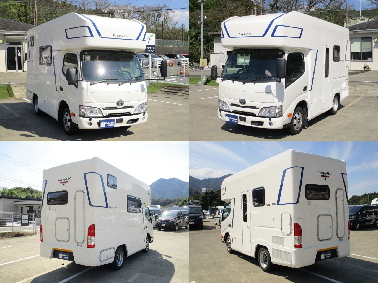 キャンピングカー キャブコン ｶﾑﾛｰﾄﾞ ｷｬﾝﾊﾟｰ厚木ﾊﾟﾋﾟｰ480 家AC 4駆