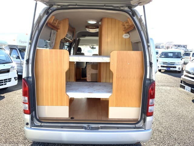 キャンピングカー バンコン ﾊｲｴｰｽ AZ-MAX ｶｰﾒﾙSL3 4WD 顔替