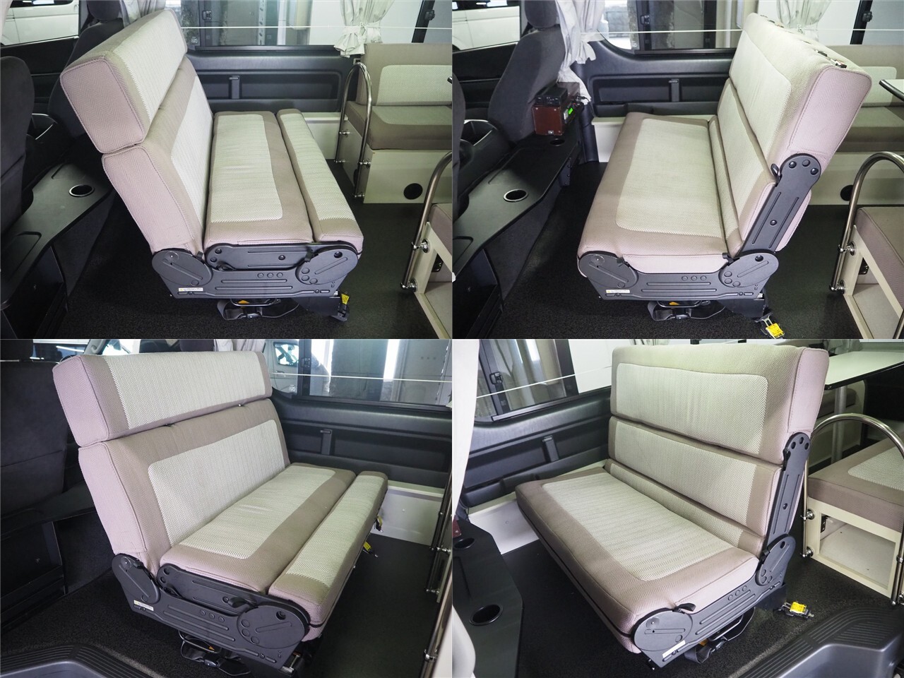 キャンピングカー バンコン ﾊｲｴｰｽ ﾅｯﾂRV ﾄﾗｲｱﾙ ﾀｲﾌﾟA 4WD　FF