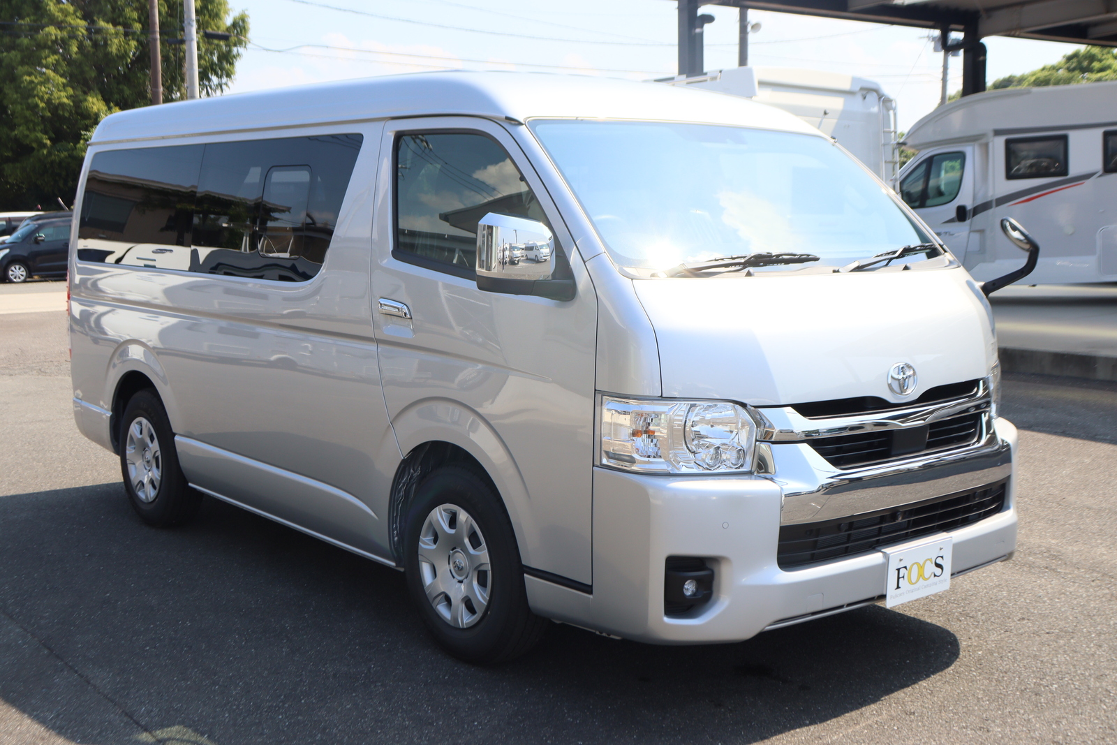 キャンピングカー バンコン ﾊｲｴｰｽ FOCS DS-F 展示車 新規ｵｰﾀﾞｰ受付中