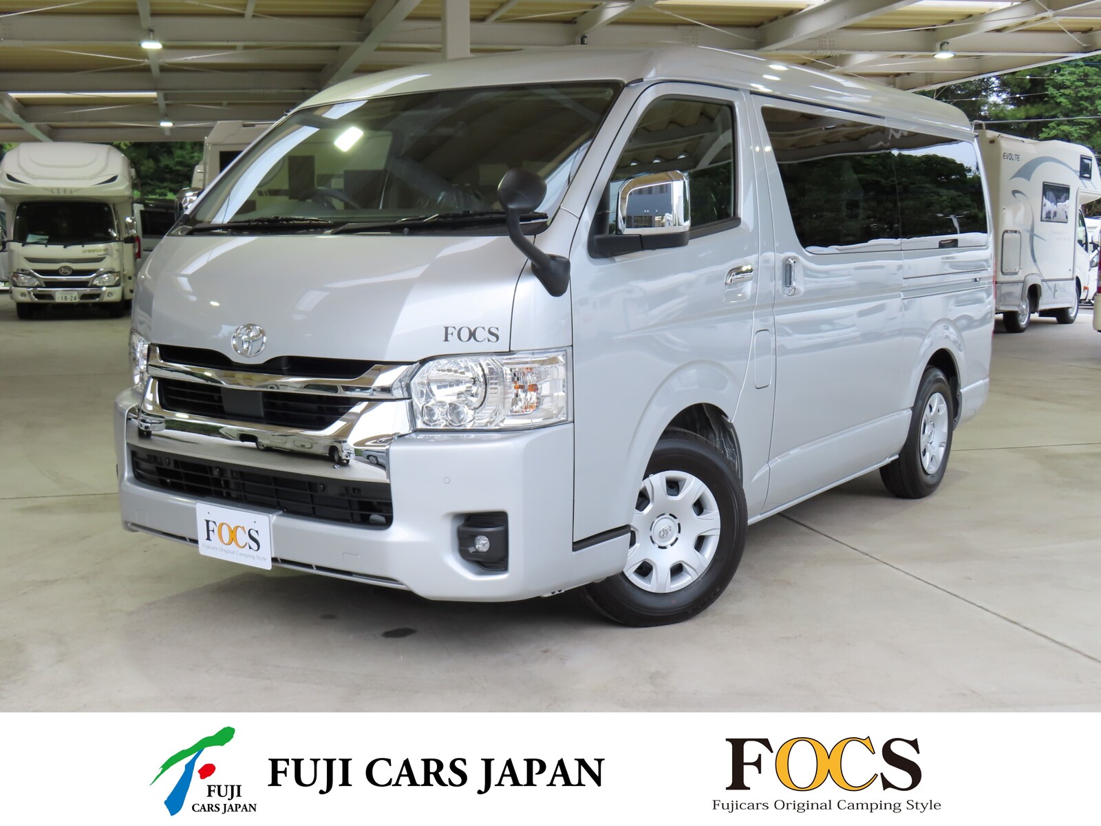 バンコン ハイエース FOCS DS-F展示車 新規オーダー受付中