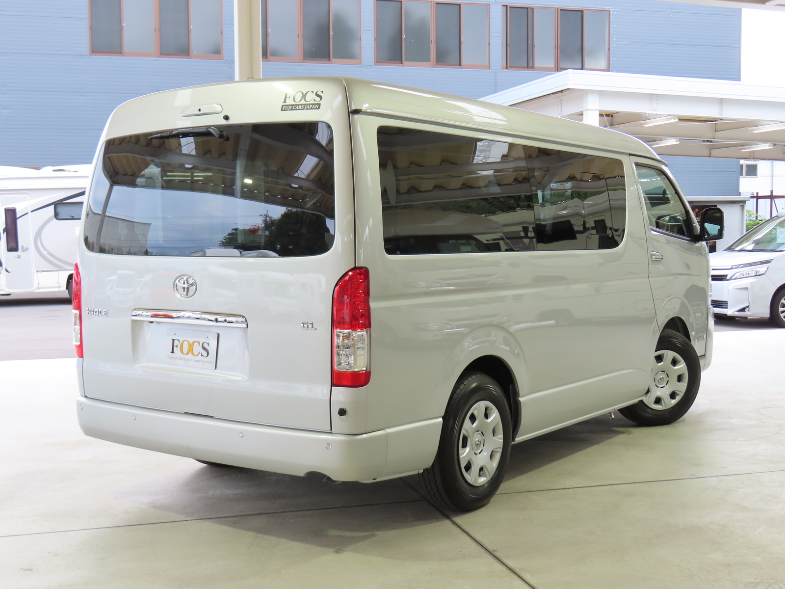 キャンピングカー バンコン ﾊｲｴｰｽ FOCS DS-F展示車 新規ｵｰﾀﾞｰ受付中