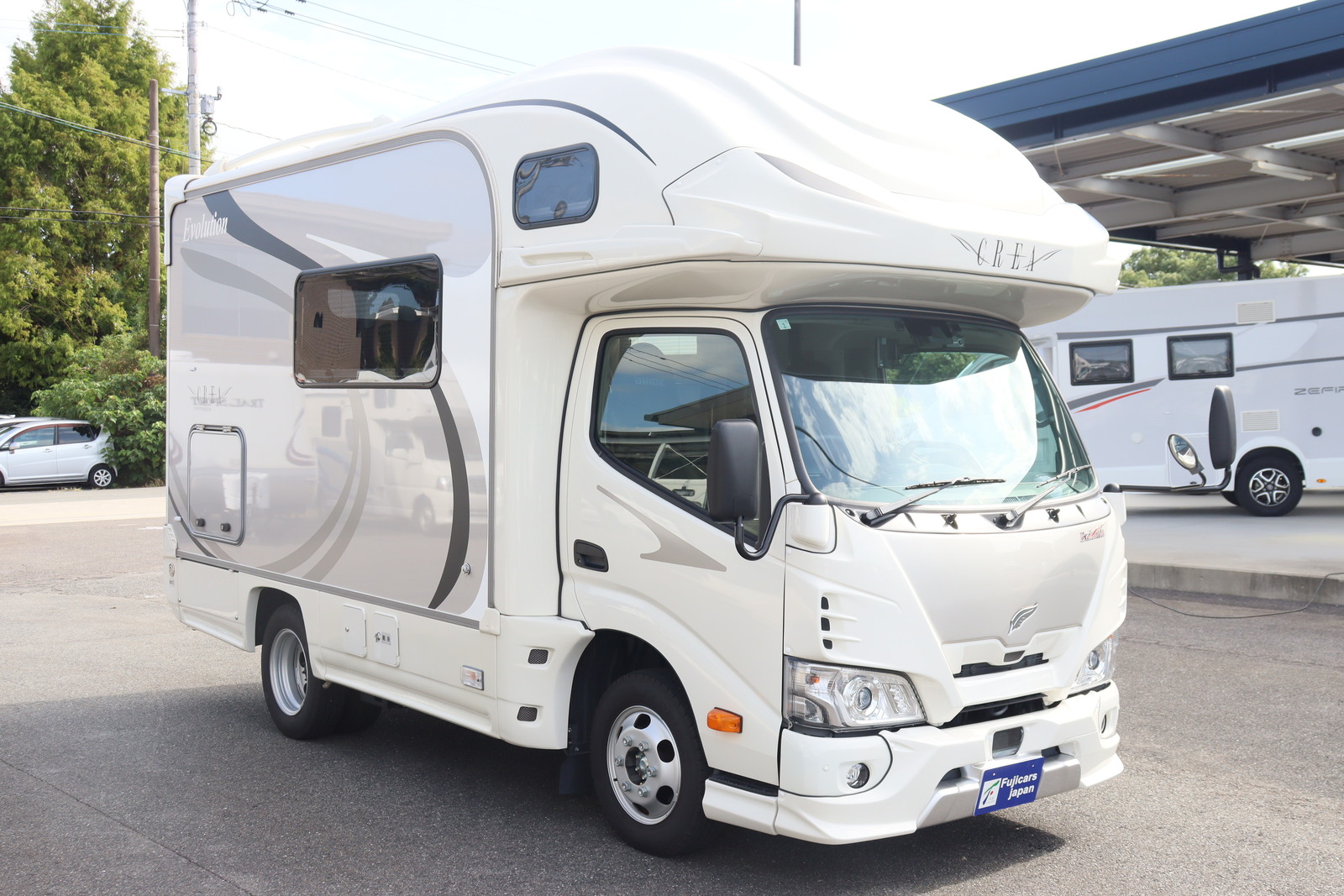 キャンピングカー キャブコン ｶﾑﾛｰﾄﾞ ﾅｯﾂRV ｸﾚｱ5.0XXﾊｲﾊﾟｰｴﾎﾞ