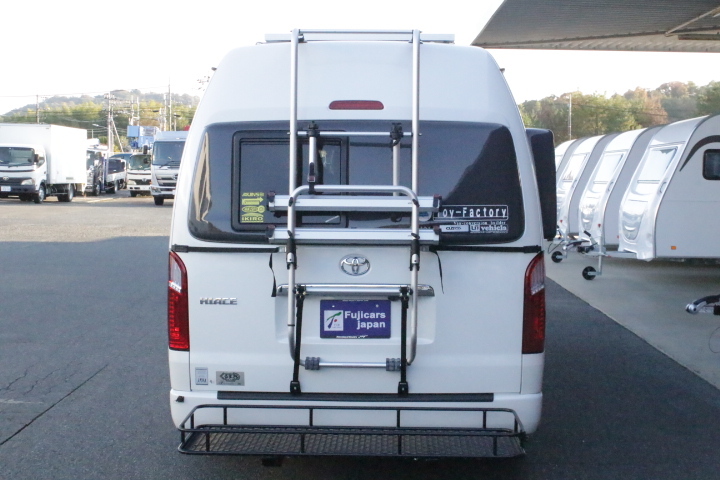 キャンピングカー バンコン　ハイエース  ﾄｲﾌｧｸﾄﾘｰ　ﾊﾞｰﾃﾞﾝｸﾞﾗﾝﾃﾞ　家庭用ｴｱｺﾝ　FF
