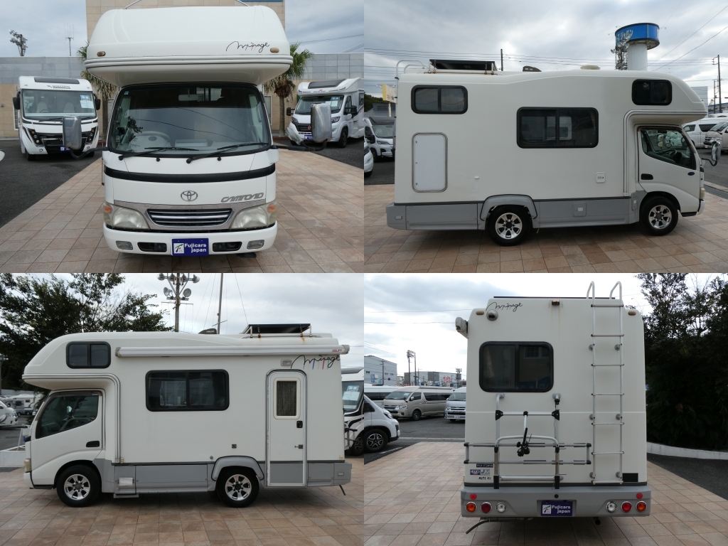 キャンピングカー キャブコン ﾅｯﾂRV ﾐﾗｰｼﾞｭ　2.5Lﾃﾞｨｰｾﾞﾙ　窓ｸｰﾗｰ　FF