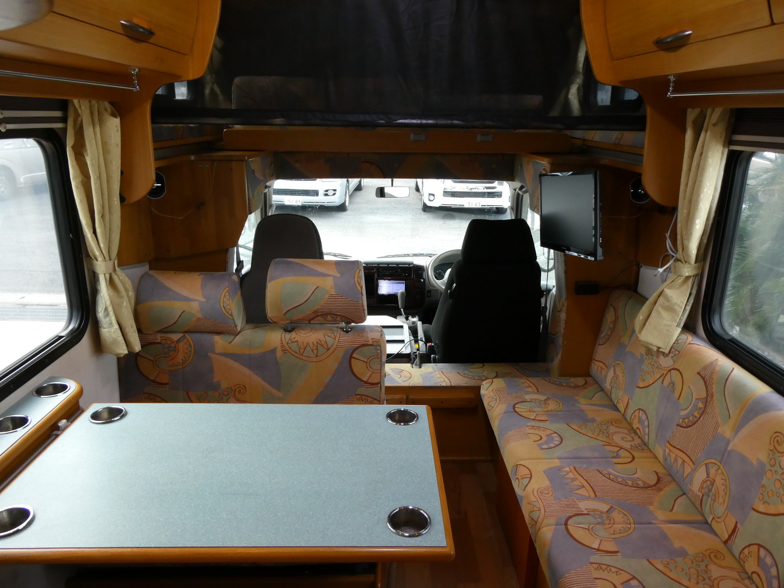 キャンピングカー キャブコン ﾅｯﾂRV ﾐﾗｰｼﾞｭ　2.5Lﾃﾞｨｰｾﾞﾙ　窓ｸｰﾗｰ　FF