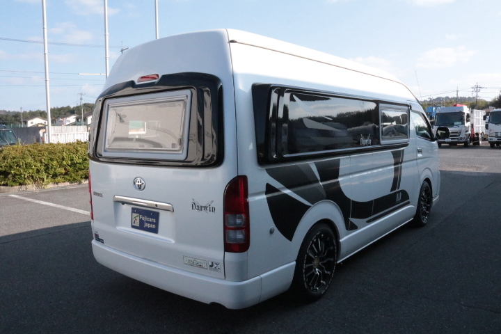 キャンピングカー バンコン ﾊｲｴｰｽ ﾃﾞﾙﾀﾘﾝｸ ﾀﾞｰｳｨﾝQ3　FF　冷蔵庫