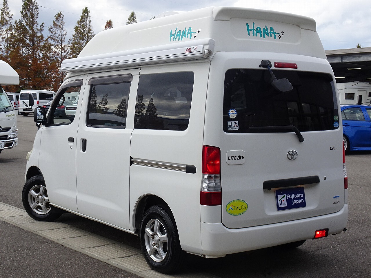 キャンピングカー バンコン ﾗｲﾄｴｰｽ ﾀｺｽ ﾊﾅ ｵｰﾆﾝｸﾞ 4WD