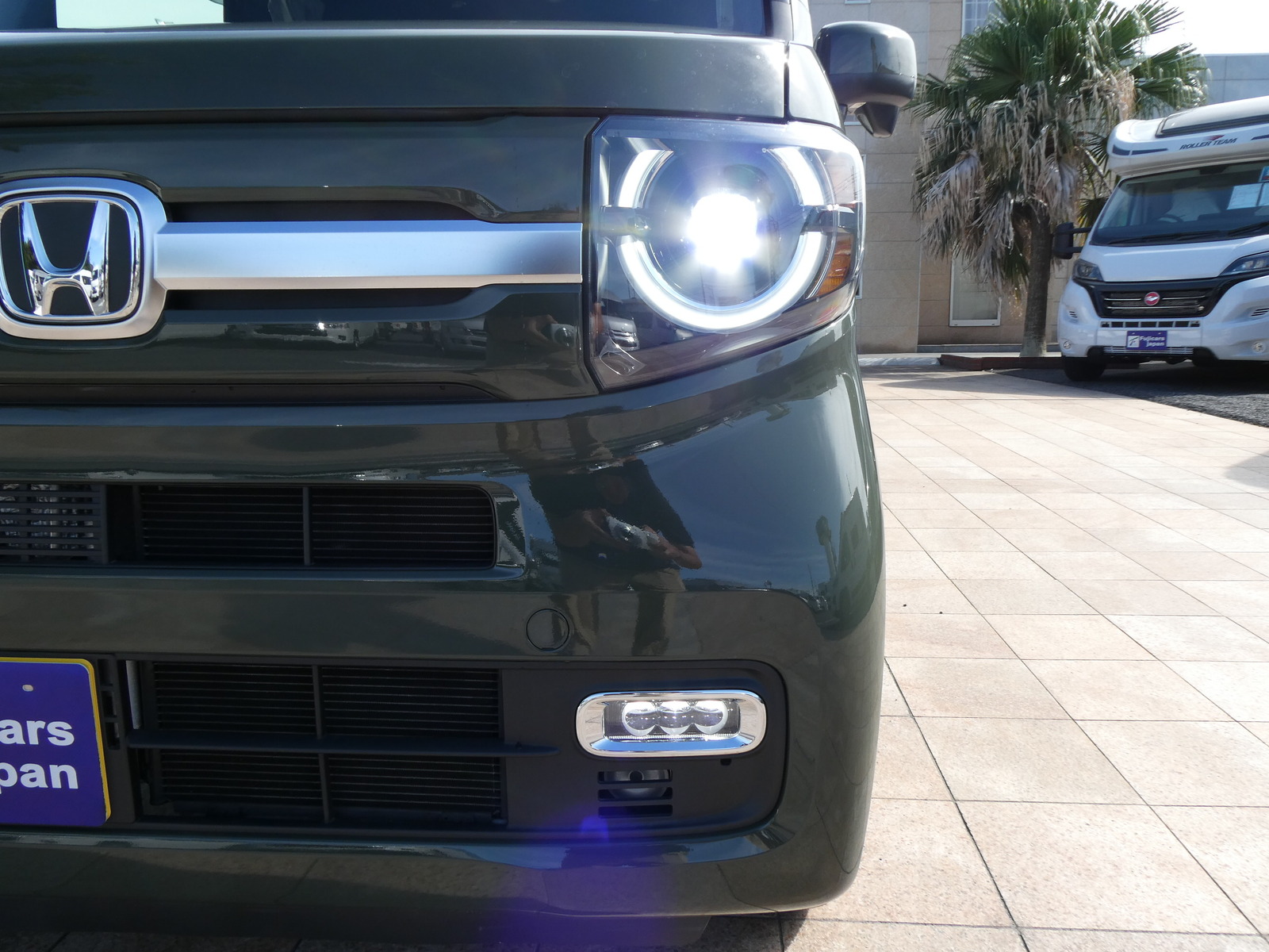 キャンピングカー 軽キャンパー N-VAN　+ｽﾀｲﾙﾌｧﾝ 岡ﾓｰﾀｰｽ　ｵﾘｼﾞﾅﾙ仕様