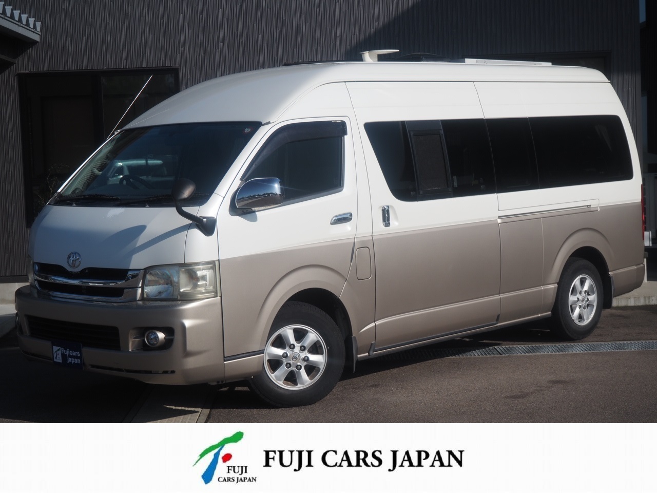 キャンピングカー バンコン ハイエース 札幌カールーム製 オリジナルキャンパー 