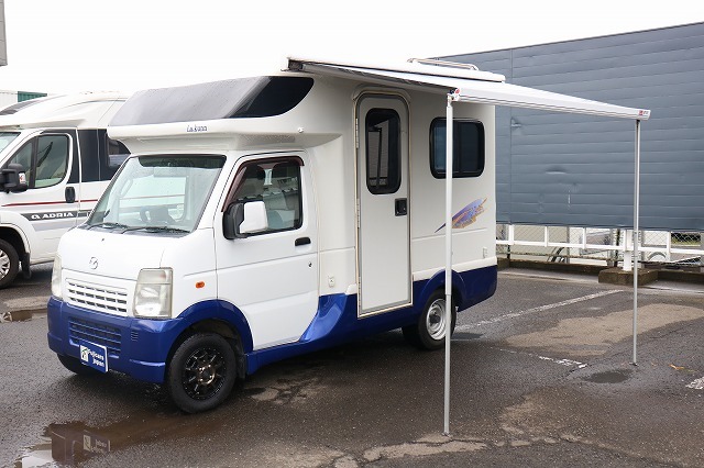キャンピングカー 軽キャンパー ｽｸﾗﾑ AZ-MAX ﾗｸｰﾝ FFﾋｰﾀｰ 4WD