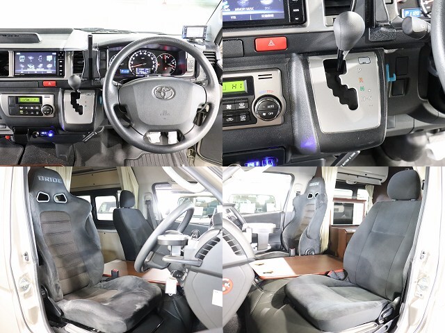 キャンピングカー バンコン ﾊｲｴｰｽ OMC 銀河 4WD　FF　ｴｱｺﾝ