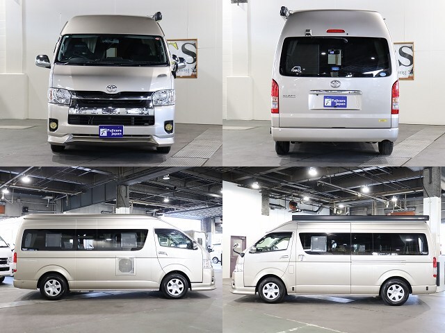 キャンピングカー バンコン ﾊｲｴｰｽ OMC 銀河 4WD　FF　ｴｱｺﾝ