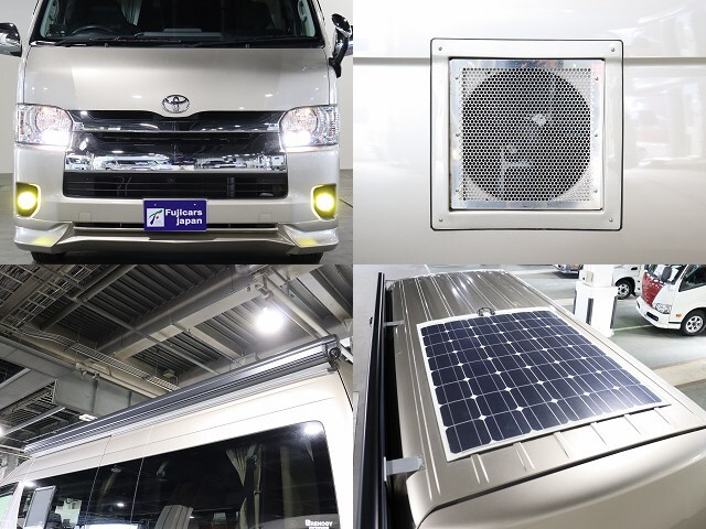 キャンピングカー バンコン ﾊｲｴｰｽ OMC 銀河 4WD　FF　ｴｱｺﾝ