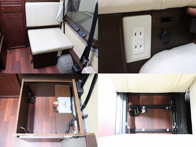 キャンピングカー バンコン ﾊｲｴｰｽ OMC 銀河 4WD　FF　ｴｱｺﾝ