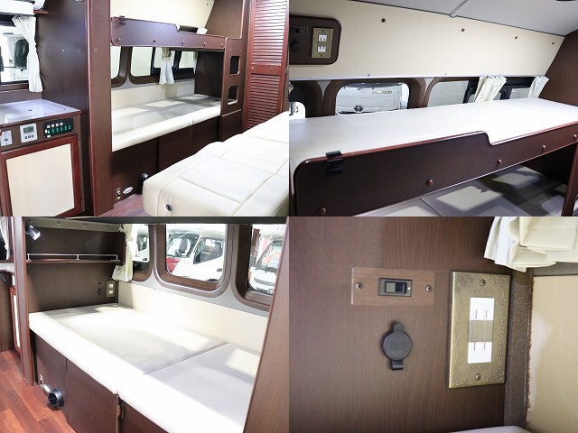 キャンピングカー バンコン ﾊｲｴｰｽ OMC 銀河 4WD　FF　ｴｱｺﾝ