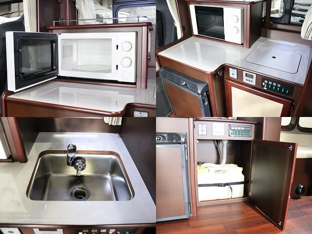 キャンピングカー バンコン ﾊｲｴｰｽ OMC 銀河 4WD　FF　ｴｱｺﾝ