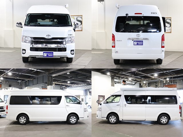 キャンピングカー バンコン ﾊｲｴｰｽ FOCS ﾃﾞｨﾊﾟｰﾁｬｰ 4WD　FF