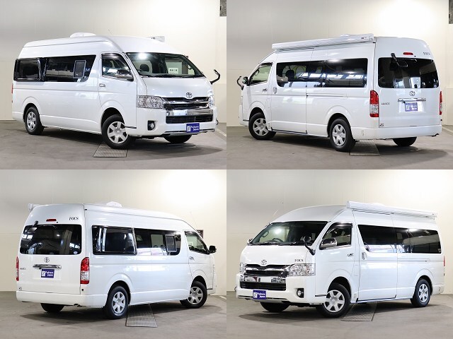 キャンピングカー バンコン ﾊｲｴｰｽ FOCS ﾃﾞｨﾊﾟｰﾁｬｰ 4WD　FF