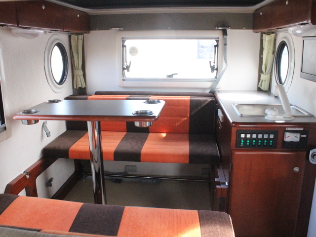 キャンピングカー 軽キャンパー ｲﾝﾃﾞｨｱﾅRV ｲﾝﾃﾞｨ727 FFﾋｰﾀｰ1ｵｰﾅｰ