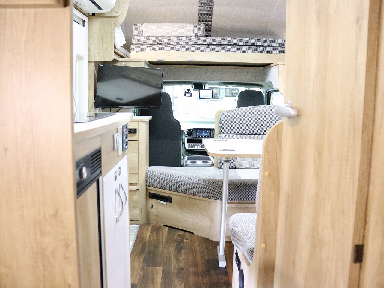 キャンピングカー キャブコン ｶﾑﾛｰﾄﾞﾅｯﾂ ｸﾚｱ5.3Wｴﾎﾞﾘｭｰｼｮﾝ4WD