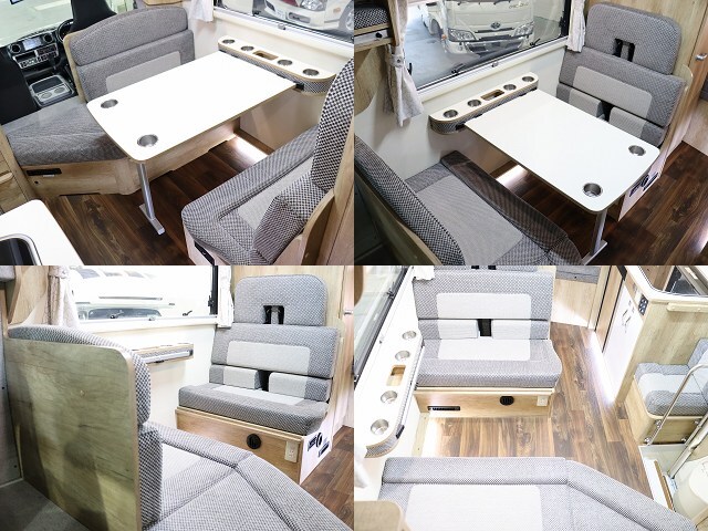 キャンピングカー キャブコン ｶﾑﾛｰﾄﾞﾅｯﾂ ｸﾚｱ5.3Wｴﾎﾞﾘｭｰｼｮﾝ4WD