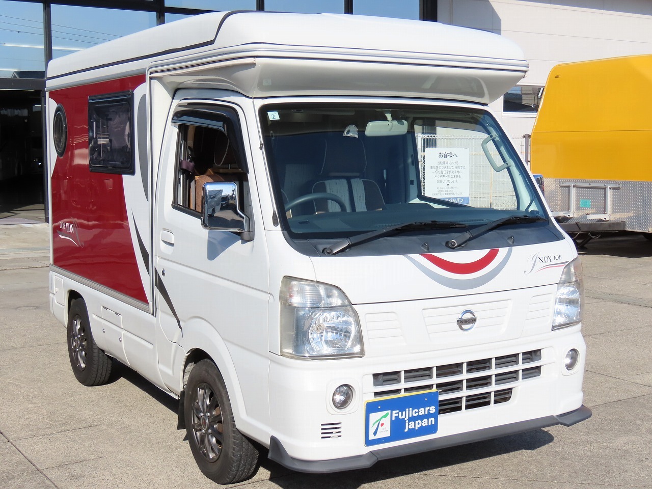 キャンピングカー 軽キャンパー NT100ｸﾘｯﾊﾟｰ 東和 ｲﾝﾃﾞｨ108 4WD