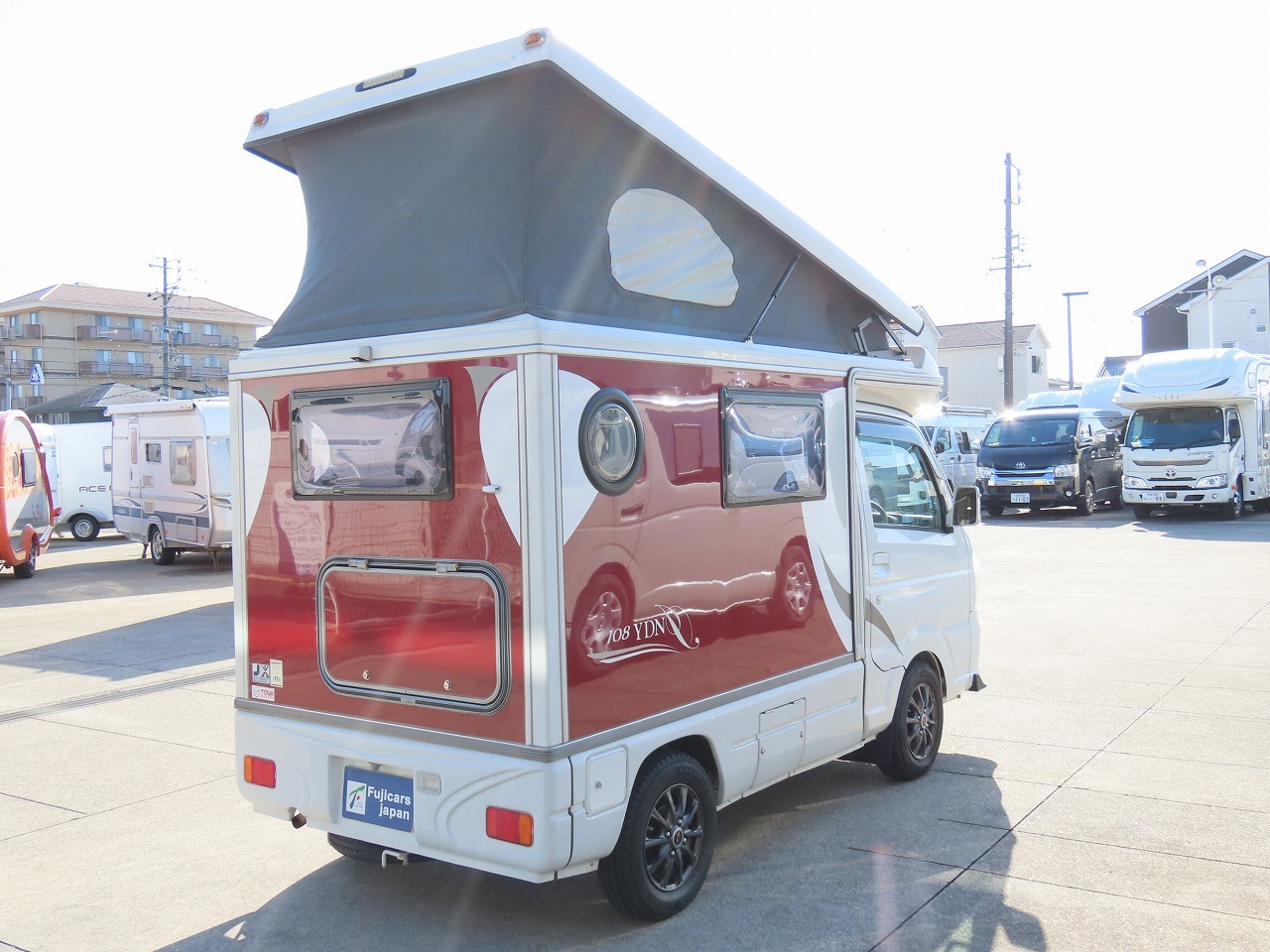 キャンピングカー 軽キャンパー NT100ｸﾘｯﾊﾟｰ 東和 ｲﾝﾃﾞｨ108 4WD