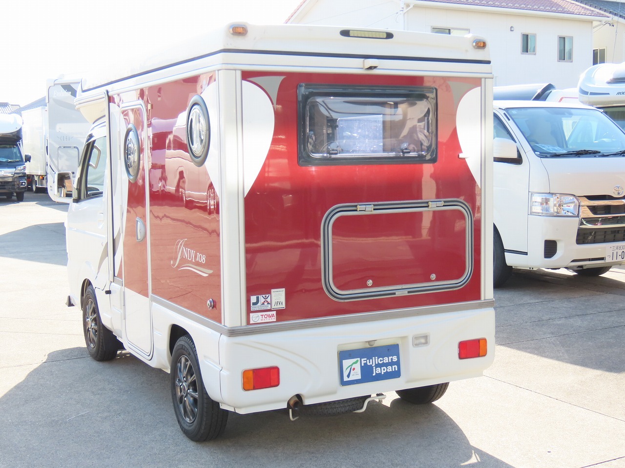 キャンピングカー 軽キャンパー NT100ｸﾘｯﾊﾟｰ 東和 ｲﾝﾃﾞｨ108 4WD