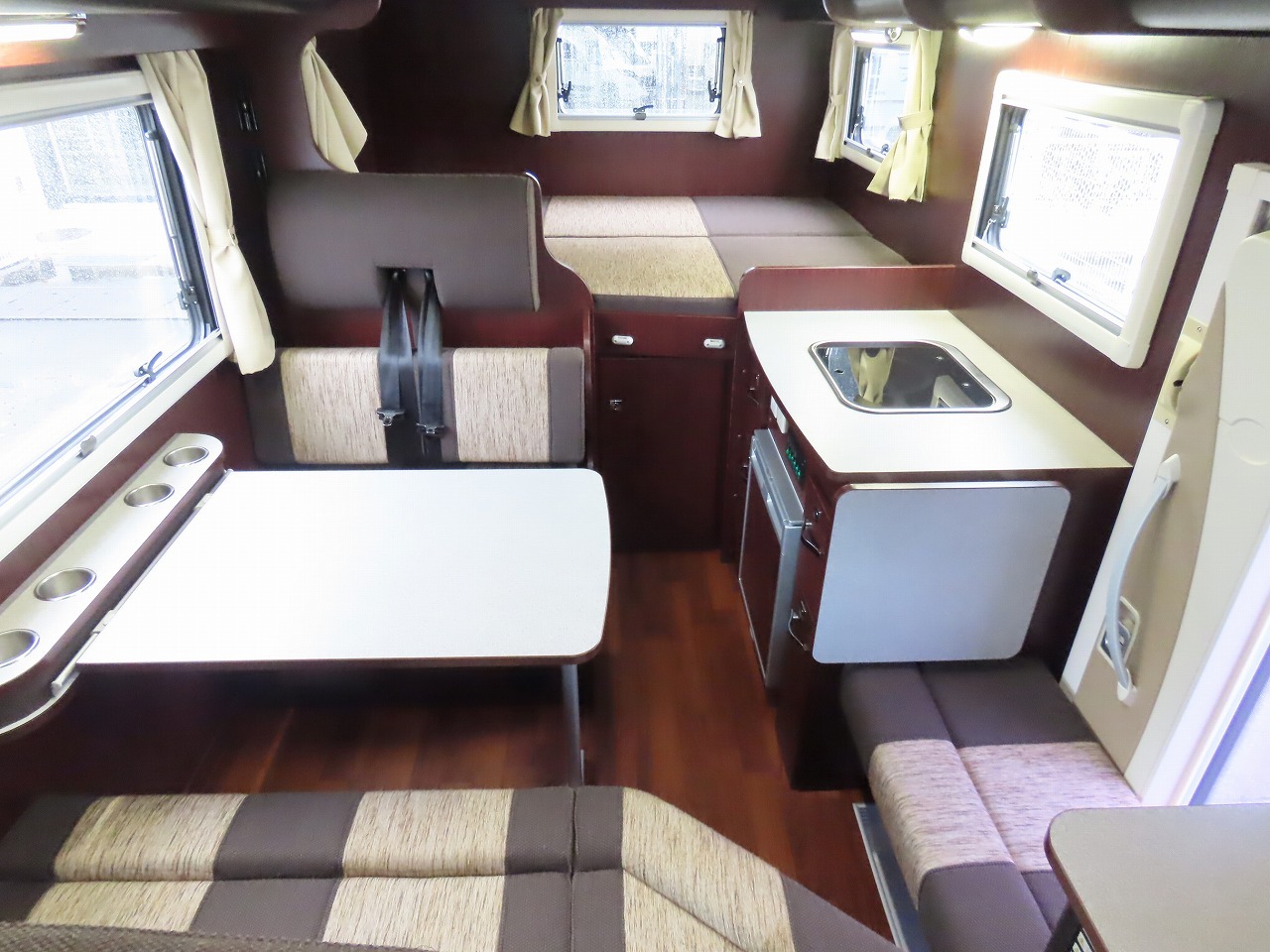 キャンピングカー キャブコン ｶﾑﾛｰﾄﾞ ﾅｯﾂRV製　ｸﾚｿﾝﾎﾞﾔｰｼﾞｭ　ﾀｲﾌﾟX