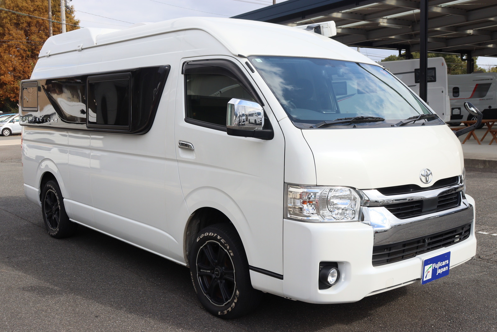 キャンピングカー バンコン ﾊｲｴｰｽ ﾊﾞｰﾃﾞﾝ ｶﾘﾓｸ ｸﾞﾗﾝﾃﾞ仕様 4WD