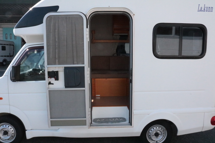 キャンピングカー 軽キャンパー ｽｸﾗﾑ AZ-MAX ﾗｸｰﾝ ﾙｰﾌﾍﾞﾝﾄ 1ｵｰﾅｰ