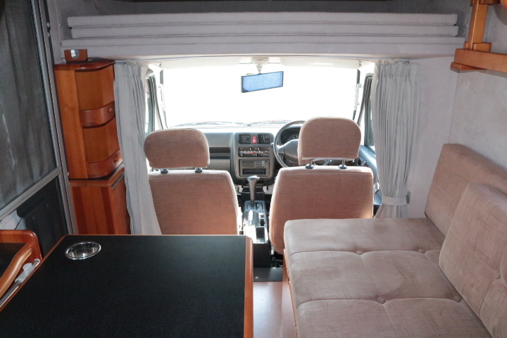 キャンピングカー 軽キャンパー ｽｸﾗﾑ AZ-MAX ﾗｸｰﾝ ﾙｰﾌﾍﾞﾝﾄ 1ｵｰﾅｰ