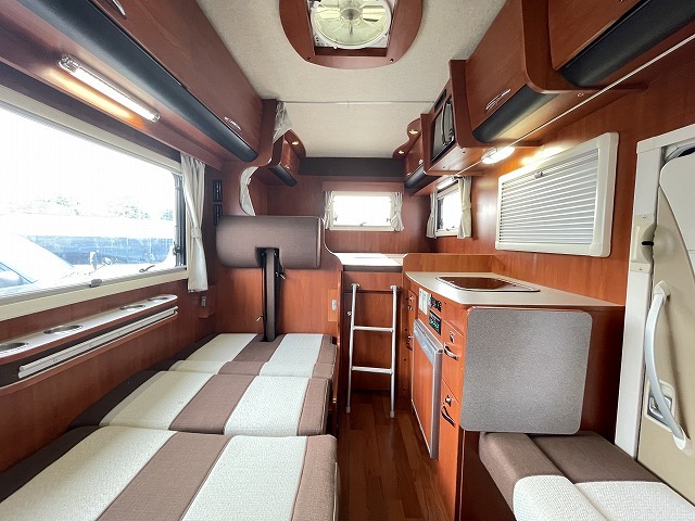 キャンピングカー キャブコン ｶﾑﾛｰﾄﾞ ﾅｯﾂ ｸﾚｿﾝﾎﾞﾔｰｼﾞｭX FFﾋｰﾀｰ