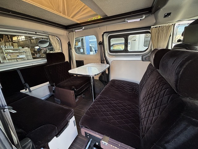 キャンピングカー バンコン NV200ﾊﾞﾈｯﾄ ﾎﾟｯﾌﾟｺﾝｷｬﾝﾊﾟｰR