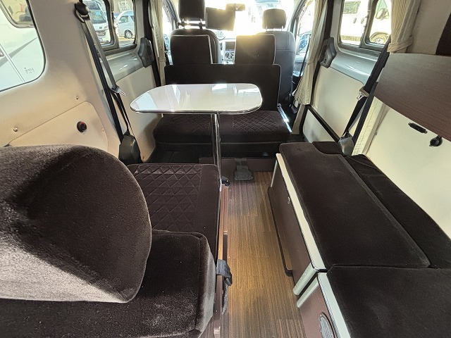 キャンピングカー バンコン NV200ﾊﾞﾈｯﾄ ﾎﾟｯﾌﾟｺﾝｷｬﾝﾊﾟｰR