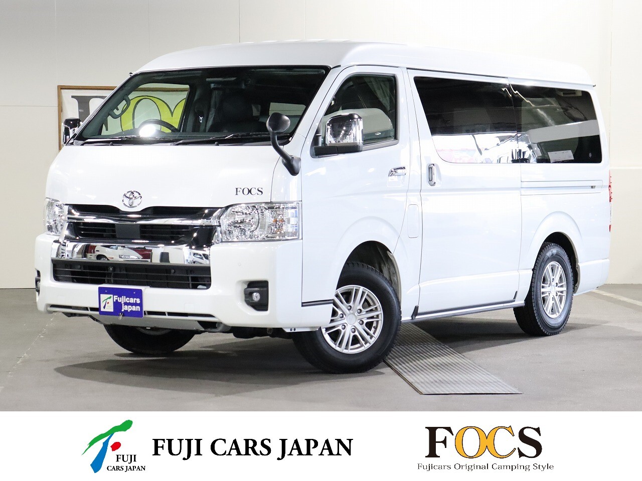 キャンピングカー バンコン ﾊｲｴｰｽ FOCS DS-F 4WD　FF　DC冷蔵庫