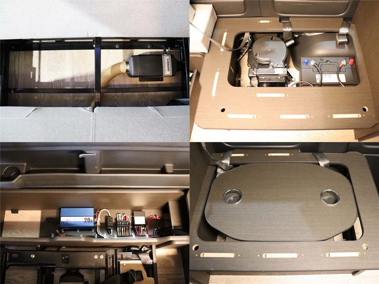 キャンピングカー バンコン ﾊｲｴｰｽ FOCS DS-F 4WD　FF　DC冷蔵庫